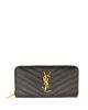 YSL Cassandre Matelassé Zip Around Wallet (平行進口)