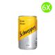 香港製 6X Schweppes tonic 玉泉 湯力水 - 黃色罐 迷你罐 (200ml x 6 罐)