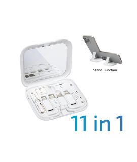 inno3C i-8CB 11合1充電線收納鏡盒