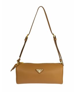 Prada Caramel Leather Pouch (平行進口) 1BC239-2CYS-OVO-F03BH