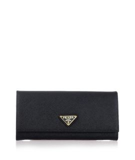 Prada Large Saffiano Leather Wallet (平行進口) 1MH132-QHH-F0002