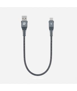 Momax Elite Link USB-A to USB Type-C 0.3M連接線(灰)