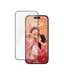 PanzerGlass™ - 耐衝擊 抗菌 防刮 高清玻璃保護貼 iPhone 15  