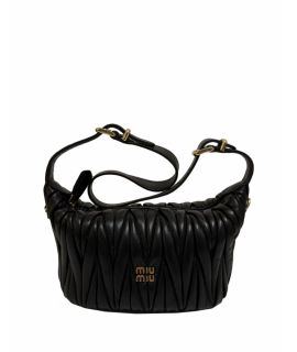 Miu Miu Matelassé Leather Handbag (平行進口) 5BP100-AN88-OOO-F0002