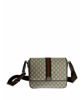GUCCI Ophidia GG Supreme Medium Shoulder Bag (平行進口) 761741-FACJQ-9741