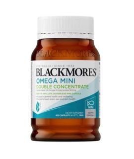 澳洲 Blackmores 迷你雙倍無味魚油400粒 (平行進口)