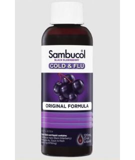澳洲 Sambucol 黑接骨木成人抗感冒糖漿120ml (平行進口)