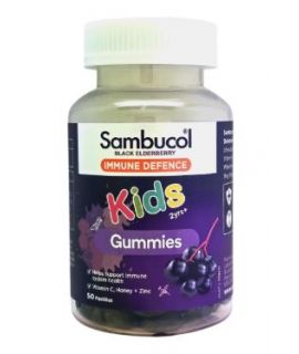 澳洲 Sambucol 黑接骨木兒童增強免疫力軟糖50粒 (平行進口)