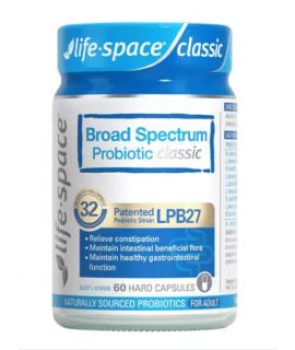 澳洲 Life Space 成人益生菌60粒（升級版） (平行進口)