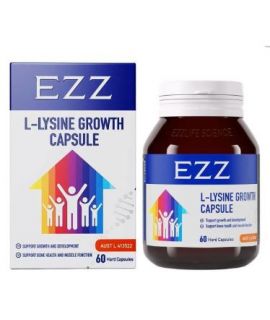 EZZ [第二代] 兒童賴氨酸成長膠囊2.0 60粒  (平行進口)