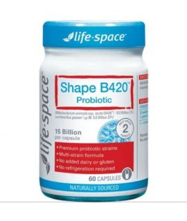 Life Space - B420 塑身益生菌 60粒 (平行進口)