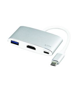 ATN A21 USB 3.1 Type-C 集線器 (銀色)