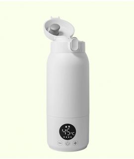 Bebcare WarmGo 便攜式旅行暖奶器，USB-C 接口，可充電，溫度可調，防漏