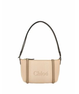 Chloé Sand Canvas Carry Shoulder Bag