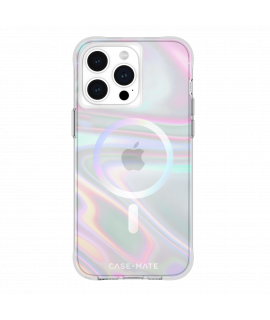 CASEMATE - Soap Bubble 手機殼兼容MagSafe適用 iPhone 15 Pro Max Iridescent 
