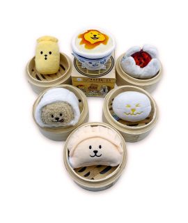 香港茶樓點心系列寵物玩具盲盒