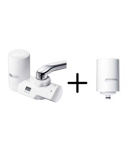 三菱 Cleansui EF203水龍頭濾水器連額外濾芯 1 個套裝