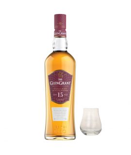 格蘭冠15年單一純麥威士忌 with 1 Glen Grant Glass (700ml）