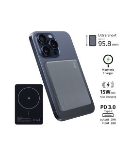 inno3C i-SP5 超薄磁吸無線充行動電源 5000mAh