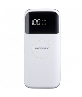 Momax Q.Power Air2 IP90 無線充電流動電源 10000mAh (白色) 配送 30CM Type-C 充電線