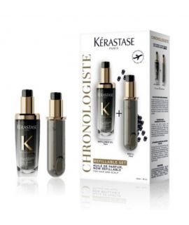 KERASTASE - 逆時光至臻香氛修護精華 75ml+75ml 補充裝套裝 （平行進口)