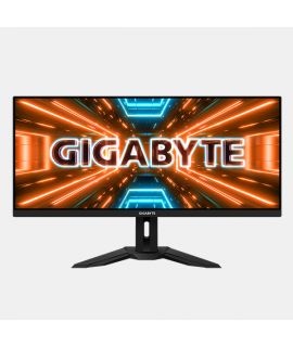 Gigabyte M34WQ 34吋 WQHD 144Hz 平面KVM電競顯示器