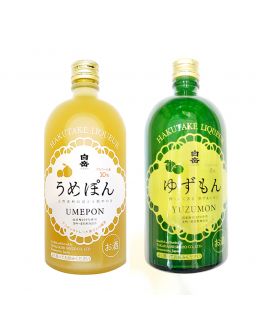 日本製 白岳柑橘梅酒 + 柚子酒(720ml x 2)