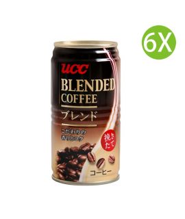 6X 日本製 招牌濃醇香濃微糖咖啡 (185g x 6) #UCC Coffee, UCC 咖啡 [502589]