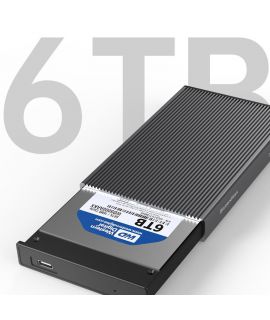 2.5“ Type-C 移動硬盤盒 可載 6TB 硬盤 SATA串口 USB3.0 適合 SSD 硬盤固態 (不包含硬盤)