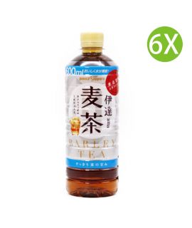 6X 日本製 Sapporo 伊達 礦物質麦茶 (600ml x 6)