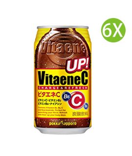 6X 日本製 Sapporo Vitaene C 能量飲料 (350ml x 6)
