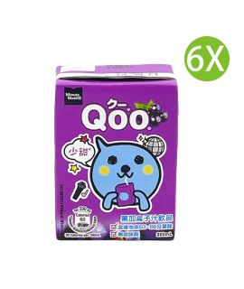 6X QOO 黑加侖子汁(200ml x 6)