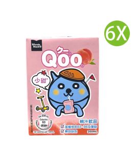 6X QOO 桃汁(200ml x 6)
