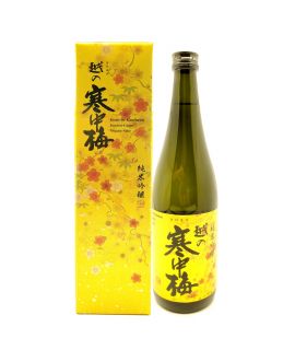 日本清酒 越の寒中梅純米吟醸 新潟米醸 日本製(720ml)