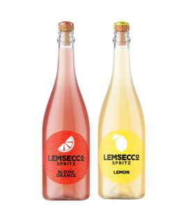 Lemsecco Spritz Lemon and Blood Orange (750ml x 2)