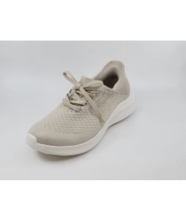 Slip On Sport Shoes-Beige