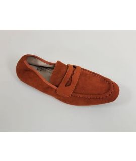 Penny Loafer-Orange