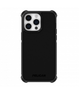PELICAN - Guardian 手機殼兼容MagSafe適用 iPhone 15 Pro Max Black