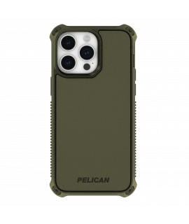 PELICAN - Guardian 手機殼兼容MagSafe適用iPhone 15 Pro Max Olive Drab Green 