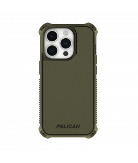 Pelican - Guardian 手機殼兼容MagSafe適用iPhone 15 Pro Olive Drab Green 