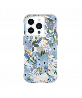 Rifle Paper Co. 手機殼兼容MagSafe適用iPhone 15 Pro Garden Party Blue 