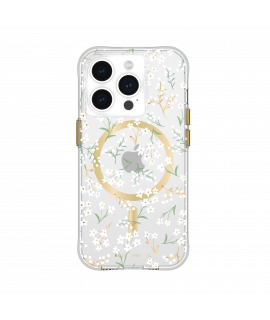 Rifle Paper Co. 手機殼兼容MagSafe適用iPhone 15 Pro Petite Fleurs 