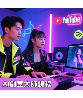 AI創意大師課程(網上直播單元)
