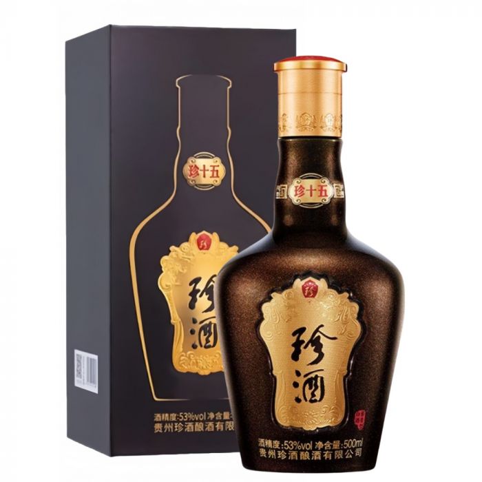 珍酒- 珍十五醬香型白酒中國貴州53% ABV