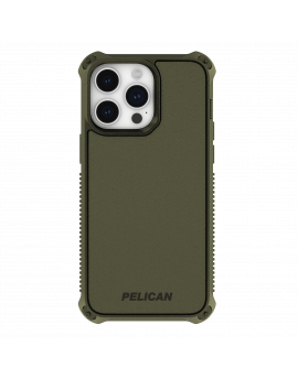 PELICAN - Guardian 手機殼兼容MagSafe適用iPhone 15 Pro Max Olive Drab Green 