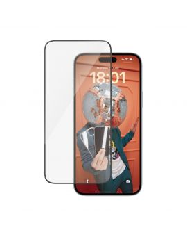 PanzerGlass™ - 耐衝擊 抗菌 防刮 高清玻璃保護貼 iPhone 15 Plus