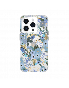 Rifle Paper Co. 手機殼兼容MagSafe適用iPhone 15 Pro Garden Party Blue 