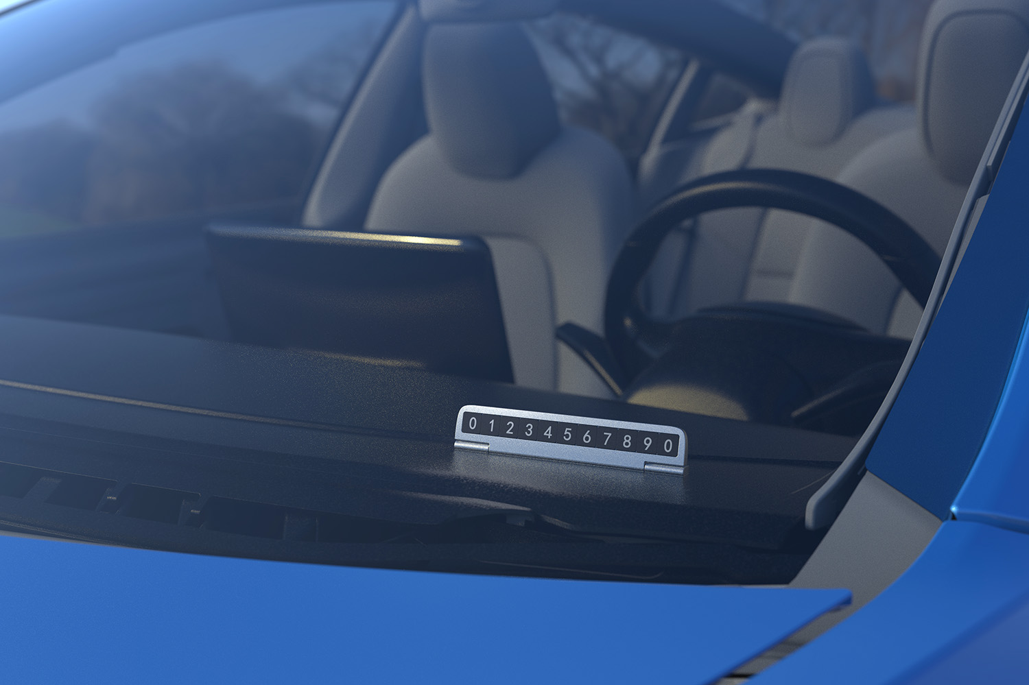 MOMAX MoVe Dashboard Number Display CR7S